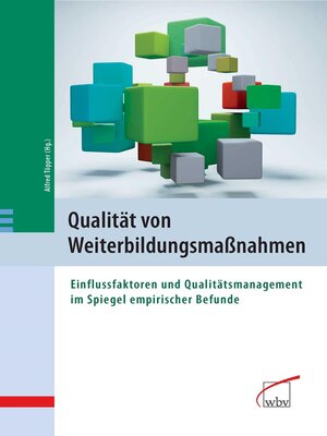 cover image of Qualität von Weiterbildungsmaßnahmen